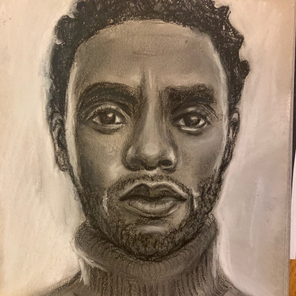 Custom Portrait charcoal or pencil